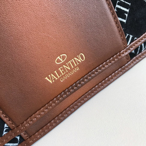 2019 Valentino Small Uptown Shoulder Bag in VLTN Burnished Calf Leather ...