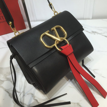 2019 Valentino Small Vring Shoulder Bag in Smooth Leather [000401 ...