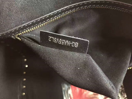 2017 F/W Valentino Garavani Rockstud Duffel Bag in black leather [0642A ...